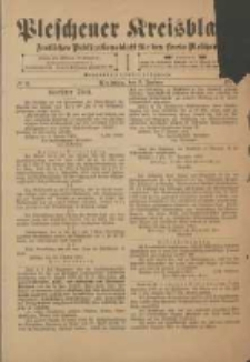 Pleschener Kreisblatt: Amtliches Publicationsblatt f&uuml;r den Kreis Pleschen 1901.01.05 Jg.49 Nr2