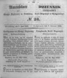 Amtsblatt der K&ouml;niglichen Preussischen Regierung zu Bromberg. 1850.06.07 No.23