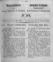 Amtsblatt der K&ouml;niglichen Preussischen Regierung zu Bromberg. 1850.06.14 No.24