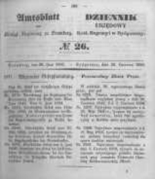 Amtsblatt der K&ouml;niglichen Preussischen Regierung zu Bromberg. 1850.06.28 No.26