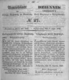 Amtsblatt der K&ouml;niglichen Preussischen Regierung zu Bromberg. 1850.07.05 No.27