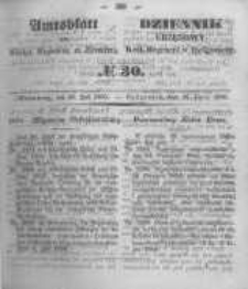 Amtsblatt der Königlichen Preussischen Regierung zu Bromberg. 1850.07.26 No.30