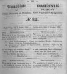 Amtsblatt der K&ouml;niglichen Preussischen Regierung zu Bromberg. 1850.08.09 No.32
