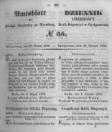 Amtsblatt der K&ouml;niglichen Preussischen Regierung zu Bromberg. 1850.08.30 No.35