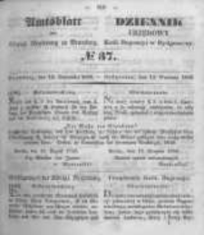 Amtsblatt der K&ouml;niglichen Preussischen Regierung zu Bromberg. 1850.09.13 No.37