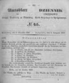 Amtsblatt der K&ouml;niglichen Preussischen Regierung zu Bromberg. 1850.11.08 No.45