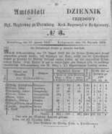 Amtsblatt der K&ouml;niglichen Preussischen Regierung zu Bromberg. 1852.01.16 No.3