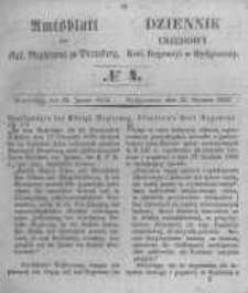 Amtsblatt der K&ouml;niglichen Preussischen Regierung zu Bromberg. 1852.01.23 No.4
