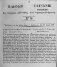 Amtsblatt der Königlichen Preussischen Regierung zu Bromberg. 1852.02.20 No.8