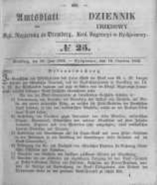 Amtsblatt der K&ouml;niglichen Preussischen Regierung zu Bromberg. 1852.06.18 No.25