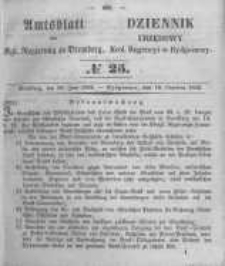 Amtsblatt der Königlichen Preussischen Regierung zu Bromberg. 1852.06.18 No.25