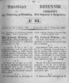 Amtsblatt der K&ouml;niglichen Preussischen Regierung zu Bromberg. 1852.10.08 No.41