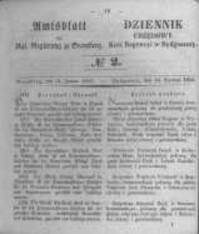 Amtsblatt der K&ouml;niglichen Preussischen Regierung zu Bromberg. 1853.01.14 No.2
