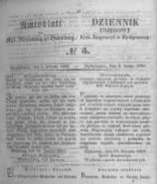 Amtsblatt der K&ouml;niglichen Preussischen Regierung zu Bromberg. 1853.02.04 No.5