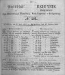 Amtsblatt der K&ouml;niglichen Preussischen Regierung zu Bromberg. 1853.06.10 No.23