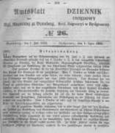 Amtsblatt der Königlichen Preussischen Regierung zu Bromberg. 1853.07.01 No.26
