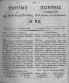 Amtsblatt der K&ouml;niglichen Preussischen Regierung zu Bromberg. 1853.11.04 No.44