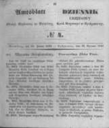 Amtsblatt der K&ouml;niglichen Preussischen Regierung zu Bromberg. 1849.01.26 No.4