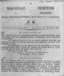 Amtsblatt der K&ouml;niglichen Preussischen Regierung zu Bromberg. 1854.01.20 No.3
