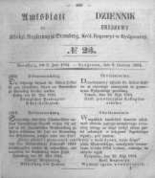 Amtsblatt der K&ouml;niglichen Preussischen Regierung zu Bromberg. 1854.06.09 No.23