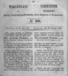 Amtsblatt der K&ouml;niglichen Preussischen Regierung zu Bromberg. 1854.06.30 No.26