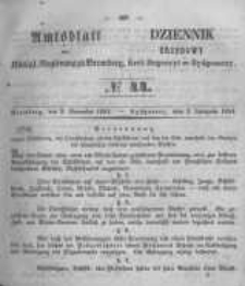 Amtsblatt der Königlichen Preussischen Regierung zu Bromberg. 1854.11.03 No.44