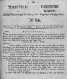 Amtsblatt der Königlichen Preussischen Regierung zu Bromberg. 1854.12.22 No.51