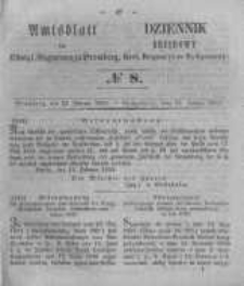 Amtsblatt der K&ouml;niglichen Preussischen Regierung zu Bromberg. 1855.02.23 No.8