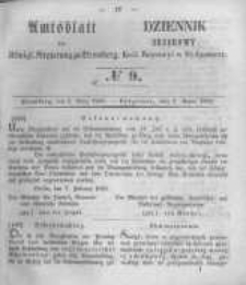 Amtsblatt der K&ouml;niglichen Preussischen Regierung zu Bromberg. 1855.03.02 No.9