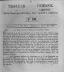 Amtsblatt der K&ouml;niglichen Preussischen Regierung zu Bromberg. 1855.03.09 No.10