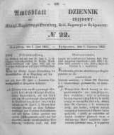 Amtsblatt der K&ouml;niglichen Preussischen Regierung zu Bromberg. 1855.06.01 No.22