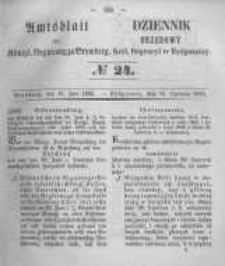 Amtsblatt der K&ouml;niglichen Preussischen Regierung zu Bromberg. 1855.06.15 No.24