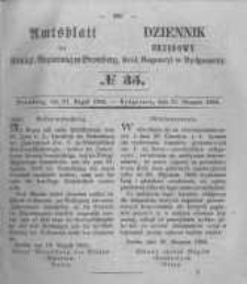 Amtsblatt der K&ouml;niglichen Preussischen Regierung zu Bromberg. 1855.08.31 No.35