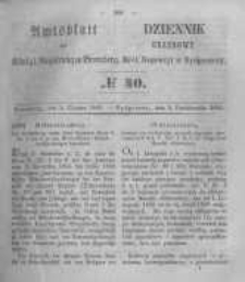 Amtsblatt der K&ouml;niglichen Preussischen Regierung zu Bromberg. 1855.10.05 No.40