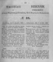 Amtsblatt der K&ouml;niglichen Preussischen Regierung zu Bromberg. 1855.12.07 No.49