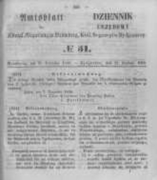 Amtsblatt der K&ouml;niglichen Preussischen Regierung zu Bromberg. 1855.12.21 No.51