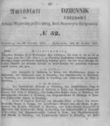 Amtsblatt der K&ouml;niglichen Preussischen Regierung zu Bromberg. 1855.12.28 No.52