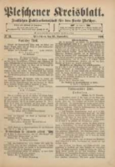 Pleschener Kreisblatt: Amtliches Publicationsblatt für den Kreis Pleschen 1901.11.13 Jg.49 Nr91