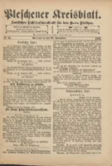 Pleschener Kreisblatt: Amtliches Publicationsblatt f&uuml;r den Kreis Pleschen 1901.11.27 Jg.49 Nr95