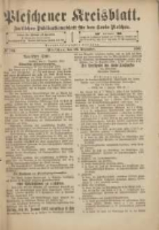 Pleschener Kreisblatt: Amtliches Publicationsblatt für den Kreis Pleschen 1901.12.18 Jg.49 Nr101