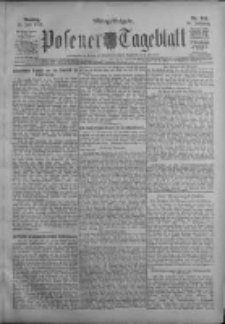Posener Tageblatt 1911.07.25 Jg.50 Nr344