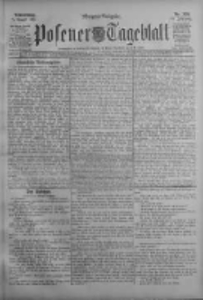 Posener Tageblatt 1911.08.03 Jg.50 Nr359