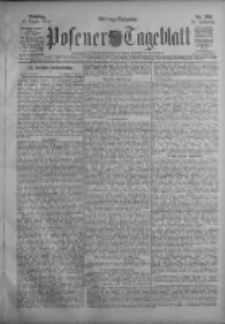 Posener Tageblatt 1911.08.08 Jg.50 Nr368