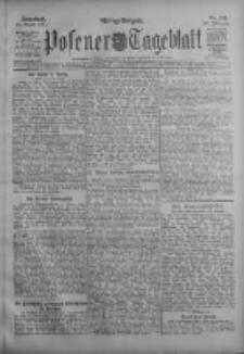 Posener Tageblatt 1911.08.12 Jg.50 Nr376