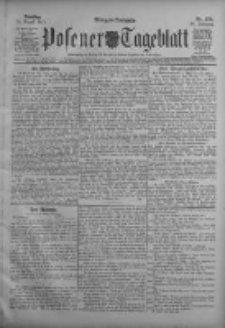 Posener Tageblatt 1911.08.15 Jg.50 Nr379