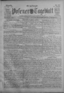 Posener Tageblatt 1911.08.10 Jg.50 Nr372