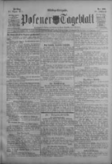 Posener Tageblatt 1911.08.18 Jg.50 Nr386