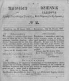 Amtsblatt der Königlichen Preussischen Regierung zu Bromberg. 1856.01.11 No.2