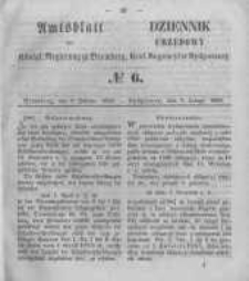 Amtsblatt der K&ouml;niglichen Preussischen Regierung zu Bromberg. 1856.02.08 No.6