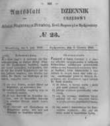 Amtsblatt der Königlichen Preussischen Regierung zu Bromberg. 1856.06.06 No.23